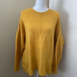 Gold oversized sweater